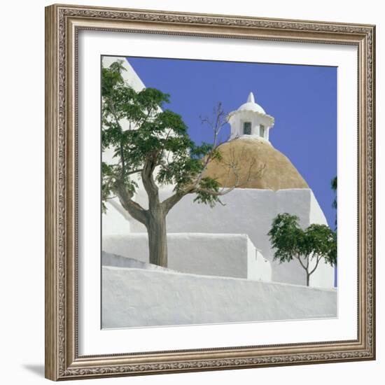 Church of Our Lady of Jesus, Santa Eulalia, Balearic Islands, Spain, Europe-G Richardson-Framed Photographic Print