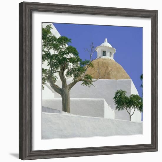 Church of Our Lady of Jesus, Santa Eulalia, Balearic Islands, Spain, Europe-G Richardson-Framed Photographic Print