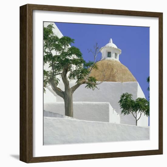 Church of Our Lady of Jesus, Santa Eulalia, Balearic Islands, Spain, Europe-G Richardson-Framed Photographic Print