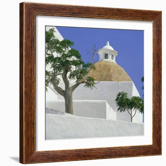 Church of Our Lady of Jesus, Santa Eulalia, Balearic Islands, Spain, Europe-G Richardson-Framed Photographic Print