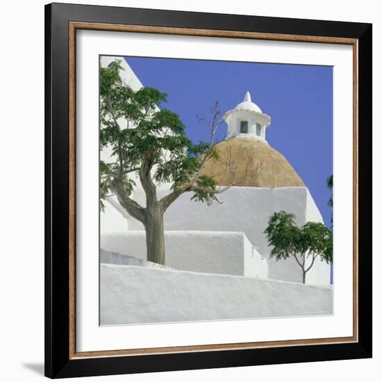 Church of Our Lady of Jesus, Santa Eulalia, Balearic Islands, Spain, Europe-G Richardson-Framed Photographic Print