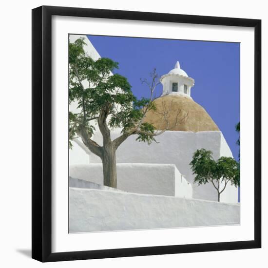 Church of Our Lady of Jesus, Santa Eulalia, Balearic Islands, Spain, Europe-G Richardson-Framed Photographic Print