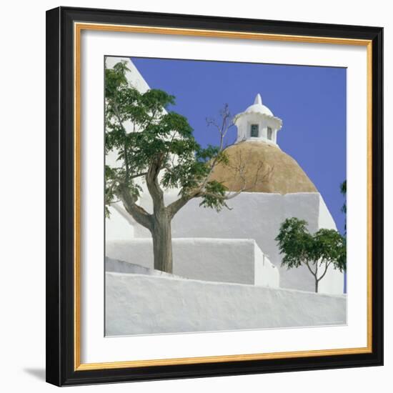 Church of Our Lady of Jesus, Santa Eulalia, Balearic Islands, Spain, Europe-G Richardson-Framed Photographic Print