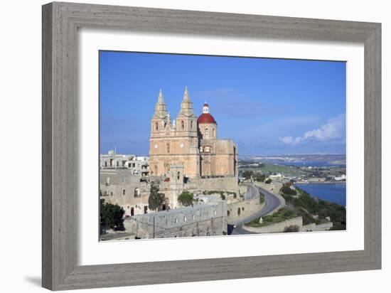 Church of Our Lady of Mellieha, Malta-Vivienne Sharp-Framed Photographic Print