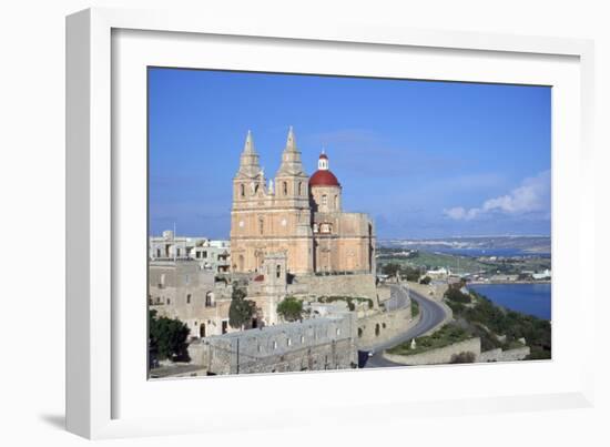 Church of Our Lady of Mellieha, Malta-Vivienne Sharp-Framed Photographic Print