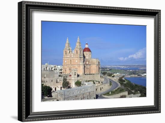 Church of Our Lady of Mellieha, Malta-Vivienne Sharp-Framed Photographic Print