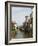 Church of Our Lady on Right of Old Bridge, St. Jean Pied De Port, Basque Country, Aquitaine-R H Productions-Framed Photographic Print