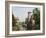 Church of Our Lady on Right of Old Bridge, St. Jean Pied De Port, Basque Country, Aquitaine-R H Productions-Framed Photographic Print