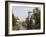 Church of Our Lady on Right of Old Bridge, St. Jean Pied De Port, Basque Country, Aquitaine-R H Productions-Framed Photographic Print