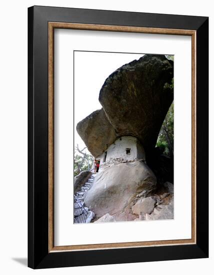 Church of Panagia Theoskepasti, Ikaria Island, North Aegean Islands, Greek Islands, Greece, Europe-Carlo Morucchio-Framed Photographic Print