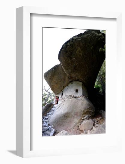 Church of Panagia Theoskepasti, Ikaria Island, North Aegean Islands, Greek Islands, Greece, Europe-Carlo Morucchio-Framed Photographic Print