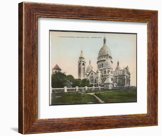 Church of Sacre Coeur, Designed by Architects Abadie and Magne-null-Framed Photographic Print