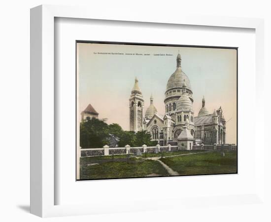 Church of Sacre Coeur, Designed by Architects Abadie and Magne-null-Framed Photographic Print