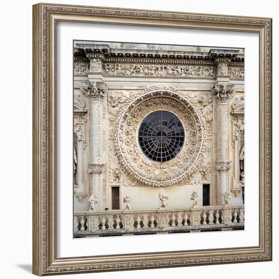 Church of Santa Croce in Lecce-Zimbalo Francesco Antonio-Framed Photographic Print