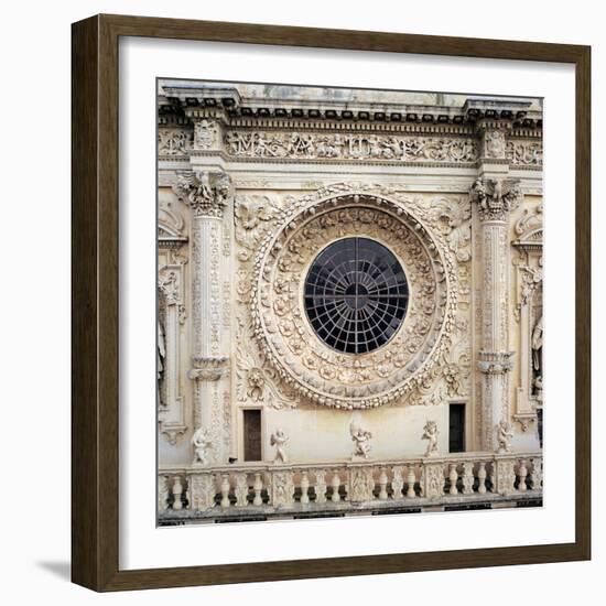 Church of Santa Croce in Lecce-Zimbalo Francesco Antonio-Framed Photographic Print