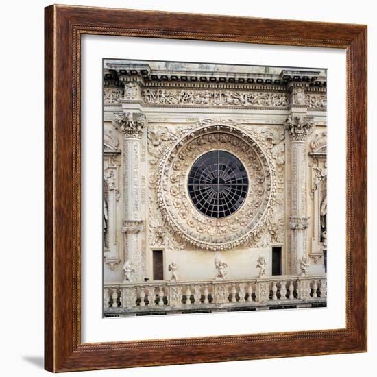 Church of Santa Croce in Lecce-Zimbalo Francesco Antonio-Framed Photographic Print