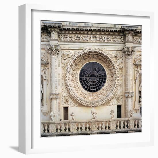 Church of Santa Croce in Lecce-Zimbalo Francesco Antonio-Framed Photographic Print
