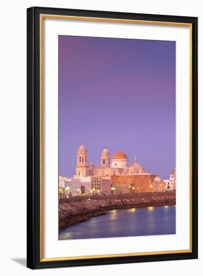 Church of Santa Cruz and Cathedral, Cadiz, Cadiz Province, Andalucia, Spain, Europe-Neil Farrin-Framed Photographic Print