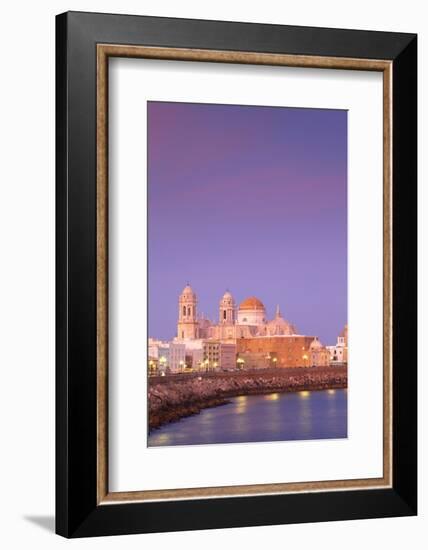 Church of Santa Cruz and Cathedral, Cadiz, Cadiz Province, Andalucia, Spain, Europe-Neil Farrin-Framed Photographic Print