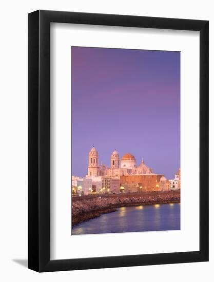 Church of Santa Cruz and Cathedral, Cadiz, Cadiz Province, Andalucia, Spain, Europe-Neil Farrin-Framed Photographic Print