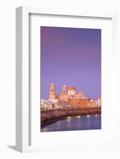 Church of Santa Cruz and Cathedral, Cadiz, Cadiz Province, Andalucia, Spain, Europe-Neil Farrin-Framed Photographic Print