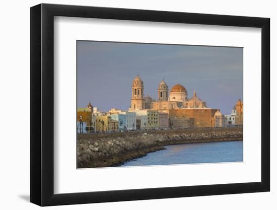 Church of Santa Cruz and Cathedral, Cadiz, Cadiz Province, Andalucia, Spain, Europe-Neil Farrin-Framed Photographic Print