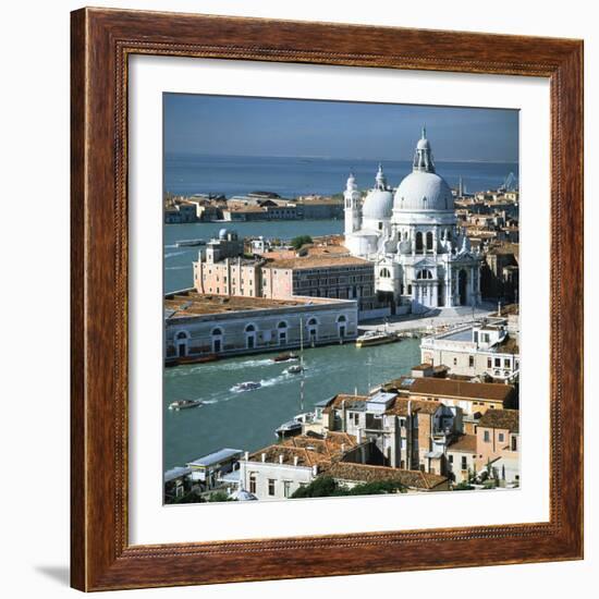 Church of Santa Maria Della Salute, Venice, Italy-Peter Thompson-Framed Photographic Print