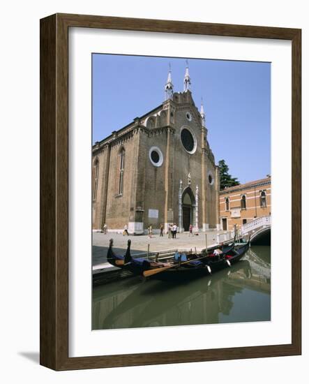 Church of Santa Maria Gloriosa Dei Frari, Venice, Italy-Peter Thompson-Framed Photographic Print