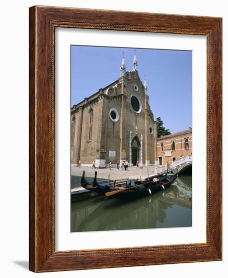 Church of Santa Maria Gloriosa Dei Frari, Venice, Italy-Peter Thompson-Framed Photographic Print