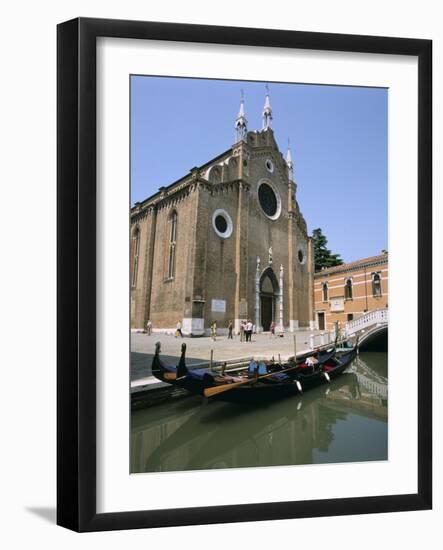 Church of Santa Maria Gloriosa Dei Frari, Venice, Italy-Peter Thompson-Framed Photographic Print