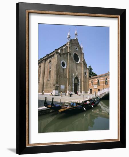 Church of Santa Maria Gloriosa Dei Frari, Venice, Italy-Peter Thompson-Framed Photographic Print