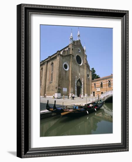 Church of Santa Maria Gloriosa Dei Frari, Venice, Italy-Peter Thompson-Framed Photographic Print