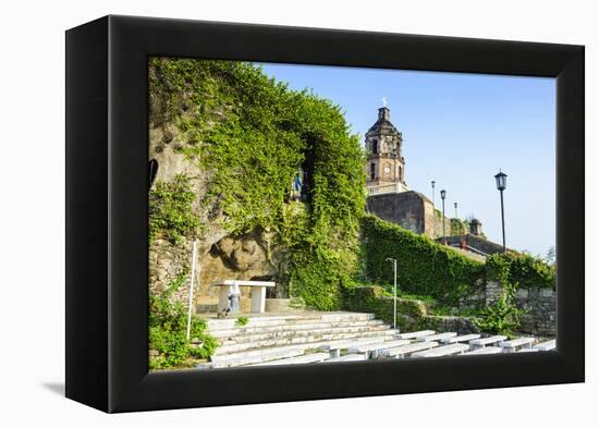 Church of Santa Maria, Ilocos Norte, Northern Luzon, Philippines-Michael Runkel-Framed Premier Image Canvas