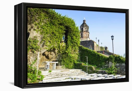 Church of Santa Maria, Ilocos Norte, Northern Luzon, Philippines-Michael Runkel-Framed Premier Image Canvas