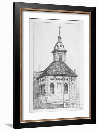 Church of St Benet Paul's Wharf, City of London, 1874-W Niven-Framed Giclee Print