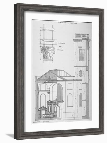 Church of St Clement, Eastcheap, City of London, 1860-John Clayton-Framed Giclee Print