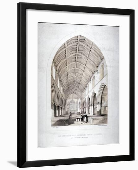 Church of St Dunstan, Stepney, London, 1846-George Childs-Framed Giclee Print