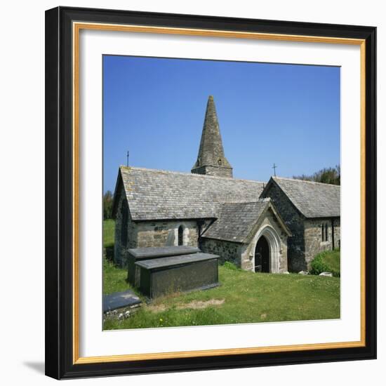 Church of St. Enodor, Rock, Cornwall, England, United Kingdom, Europe-Michael Jenner-Framed Photographic Print