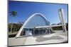 Church of St. Francis of Assisi, Pampulha Lake, Pampulha, Belo Horizonte, Minas Gerais, Brazil-Ian Trower-Mounted Photographic Print