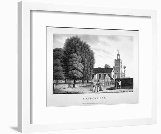 Church of St Giles, Camberwell, London, 1792-William Ellis-Framed Giclee Print