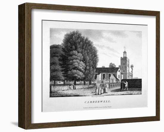 Church of St Giles, Camberwell, London, 1792-William Ellis-Framed Giclee Print