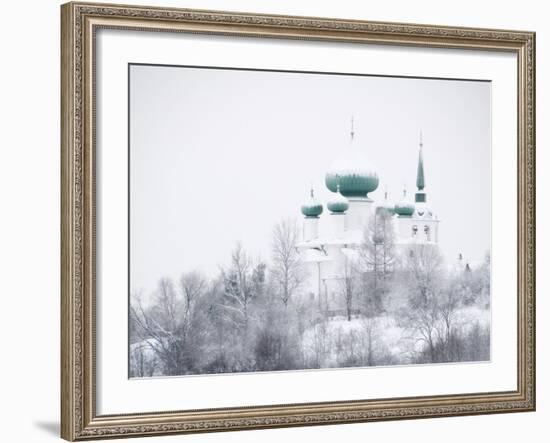 Church of St. John the Baptist in Winter, Staraya Ladoga, Leningrad Region, Russia-Nadia Isakova-Framed Photographic Print