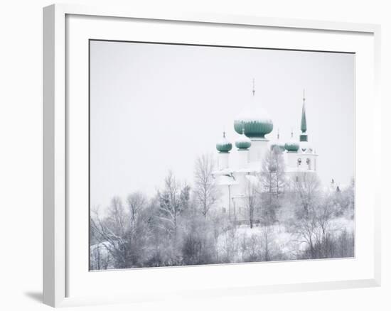 Church of St. John the Baptist in Winter, Staraya Ladoga, Leningrad Region, Russia-Nadia Isakova-Framed Photographic Print