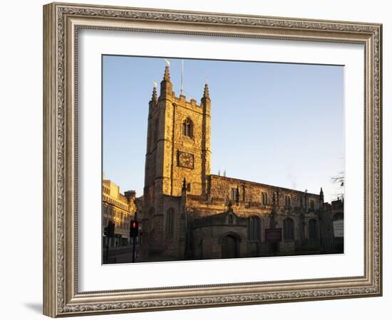 Church of St. John the Baptist, Newcastle Upon Tyne, Tyne and Wear, England, United Kingdom, Europe-Mark Sunderland-Framed Photographic Print