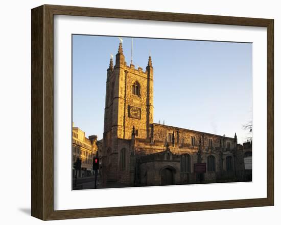 Church of St. John the Baptist, Newcastle Upon Tyne, Tyne and Wear, England, United Kingdom, Europe-Mark Sunderland-Framed Photographic Print