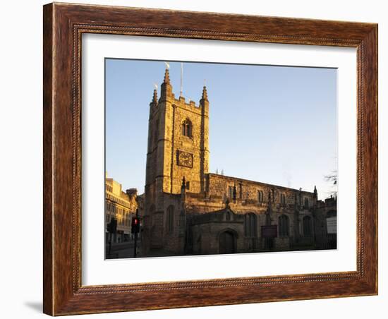 Church of St. John the Baptist, Newcastle Upon Tyne, Tyne and Wear, England, United Kingdom, Europe-Mark Sunderland-Framed Photographic Print