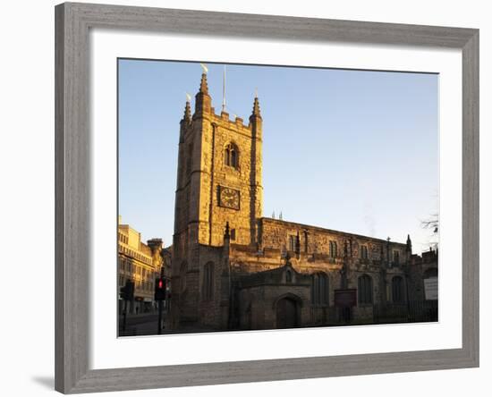 Church of St. John the Baptist, Newcastle Upon Tyne, Tyne and Wear, England, United Kingdom, Europe-Mark Sunderland-Framed Photographic Print