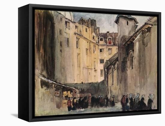 'Church of St Julien-le-Pauvre', 1915-Frank Brangwyn-Framed Premier Image Canvas