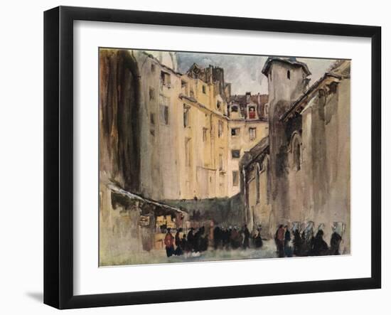 'Church of St Julien-le-Pauvre', 1915-Frank Brangwyn-Framed Giclee Print