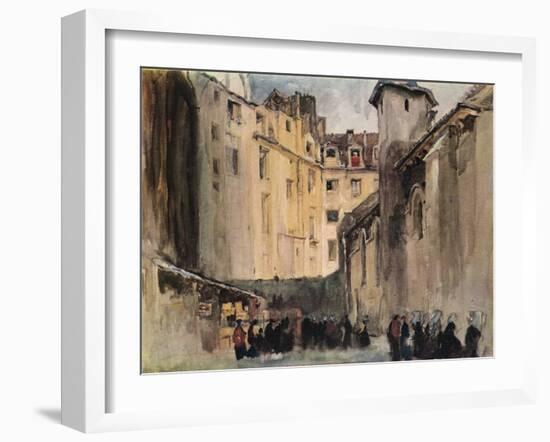 'Church of St Julien-le-Pauvre', 1915-Frank Brangwyn-Framed Giclee Print